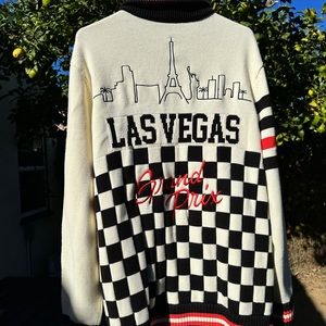 F1 Las Vegas Grand Prix official merch cardigan sweater
